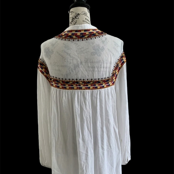 Zara extra small women's BoHo blouse - Picture 6 of 7